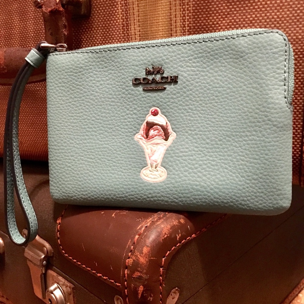 Coach Ice Cream Wristlet
